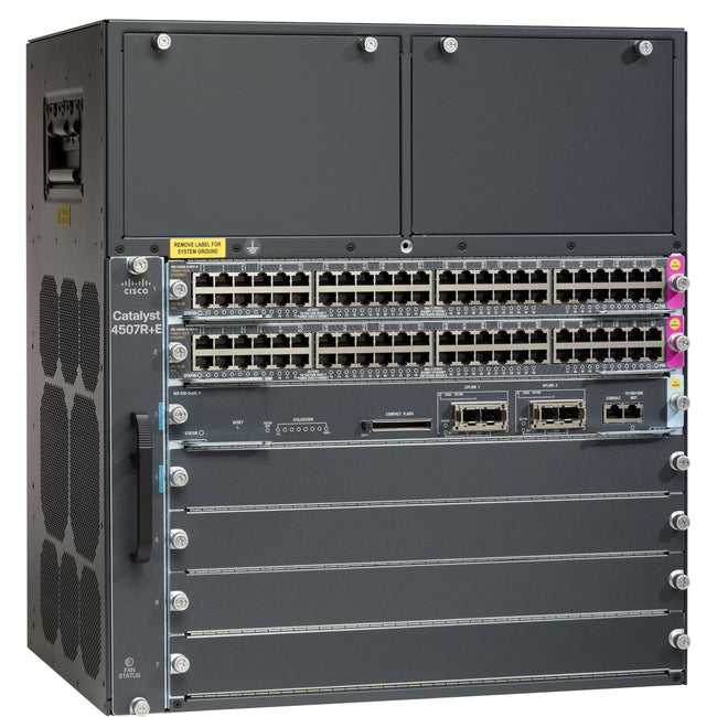 Cisco Systems, Inc., Châssis de commutateur Cisco Catalyst Ws-C4507R+E Ws-C4507R+E