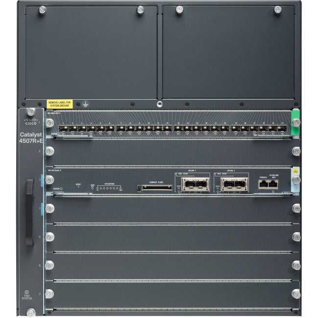 Cisco Systems, Inc., Châssis de commutateur Cisco Catalyst Ws-C4507R+E Ws-C4507Re+96V+