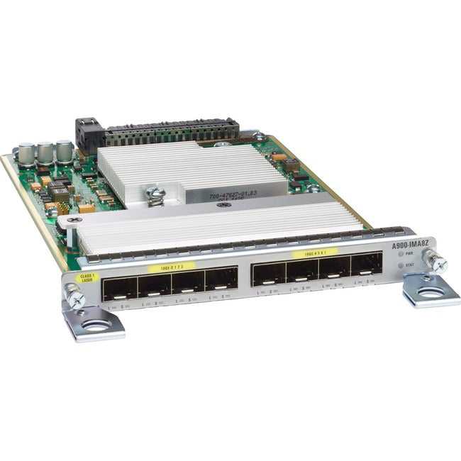 Cisco Systems, Inc., Cisco Asr 900 Combo 8 ports Sfp Ge et 1 module d'interface du port 10Ge
