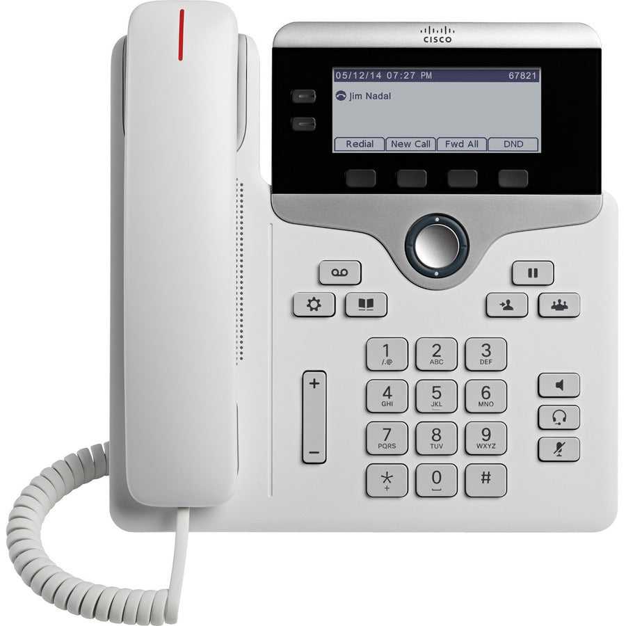 CISCO - RÉNOVATION DU MATÉRIEL, Cisco Cert Refurb Uc Phone 7821, Blanc Reman Cisco Warr