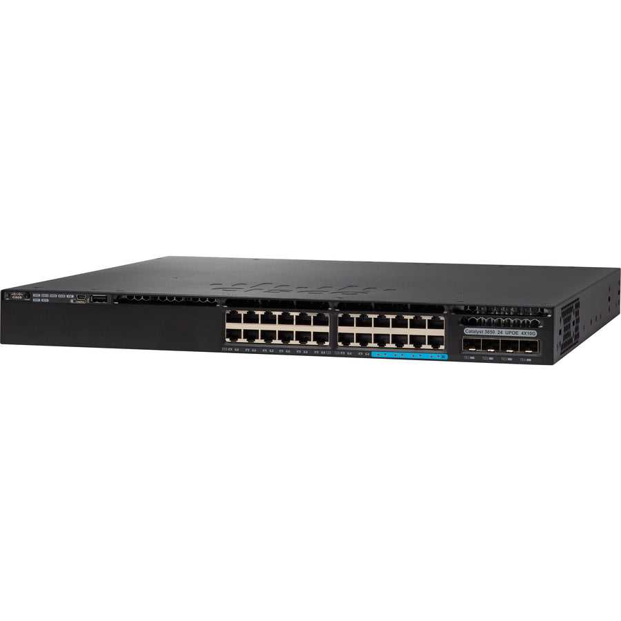 CISCO - RÉNOVATION DU MATÉRIEL, Cisco Cert Rferb Cat3650 24 ports, avec 5 Aplicense Ipb remis à neuf