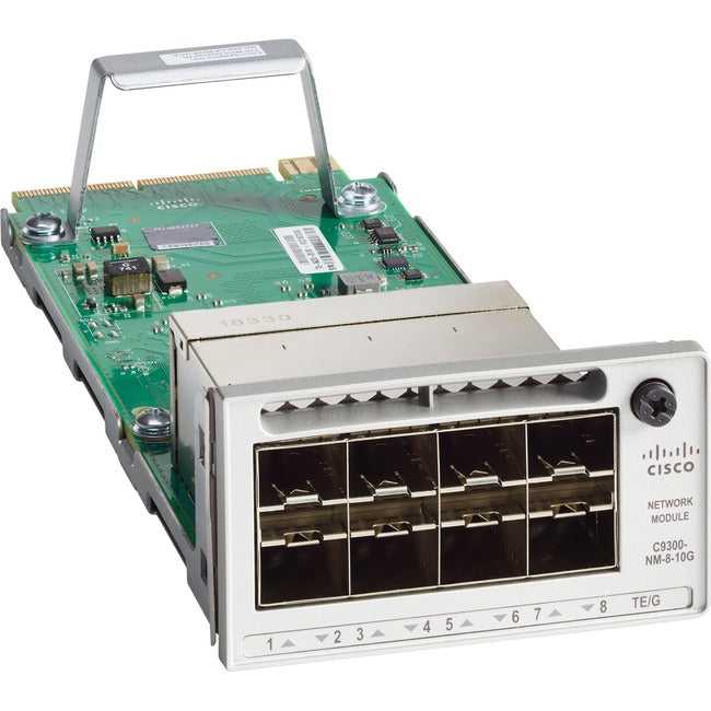 CISCO - RÉNOVATION DU MATÉRIEL, Cisco Cert remettent à neuf le module Cisco Warr du catalyseur 9300,8X10Ge Ntwk