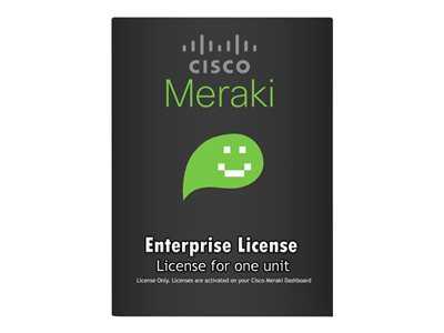 Cisco Systems, Inc., Cisco Meraki Enterprise - Licence d'abonnement (1 an) + 1 an de support entreprise - 1 commutateur - Pour P/N : Ms120-8Lp-Hw