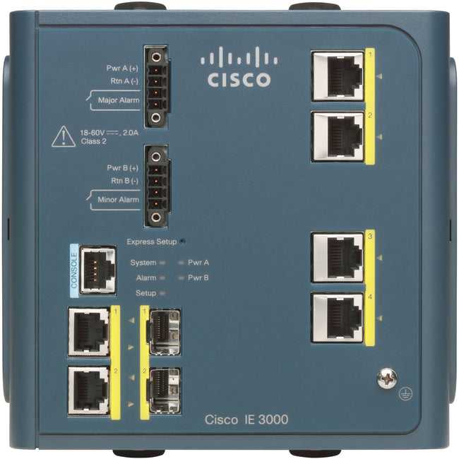 Cisco Systems, Inc., Commutateur Ethernet Cisco Ie-3000-4Tc