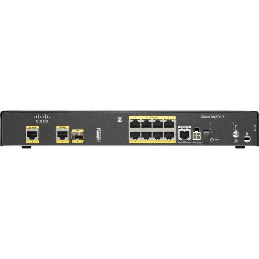 Cisco Systems, Inc., Liaison Cisco 897 Vdsl2/Adsl2+ sur pots et routeur 1Ge/Sfp