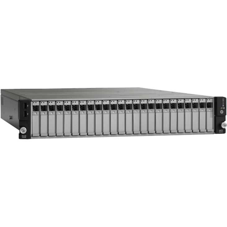 Cisco Systems, Inc., Serveur Rack Cisco C24 M3 2U - 1 X Intel Xeon E5-2403 1,80 Ghz - 8 Go de Ram - Contrôleur Serial Ata/300