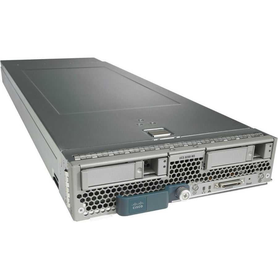 Cisco Systems, Inc., Serveur lame Cisco B200 M3 - 2 x Intel Xeon E5-2650 v2 2,60 GHz - 256 Go de RAM - Contrôleur Serial Attached SCSI (SAS) UCS-EZ8-B200M3-V2