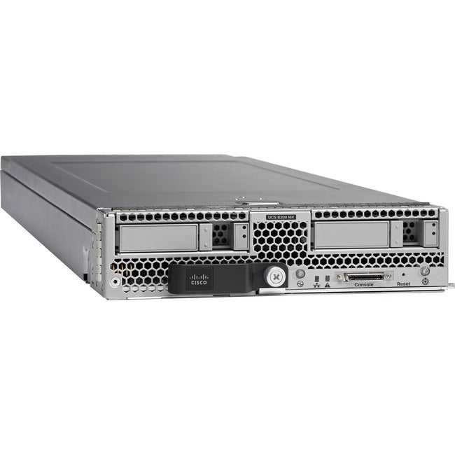 Cisco Systems, Inc., Serveur lame Cisco B200 M4 - 2 X Intel Xeon E5-2680 V3 2,50 Ghz - 256 Go de RAM - 600 Go de disque dur - (2 X 300 Go) Configuration du disque dur - 12 Gb/S Sas, contrôleur Serial Ata