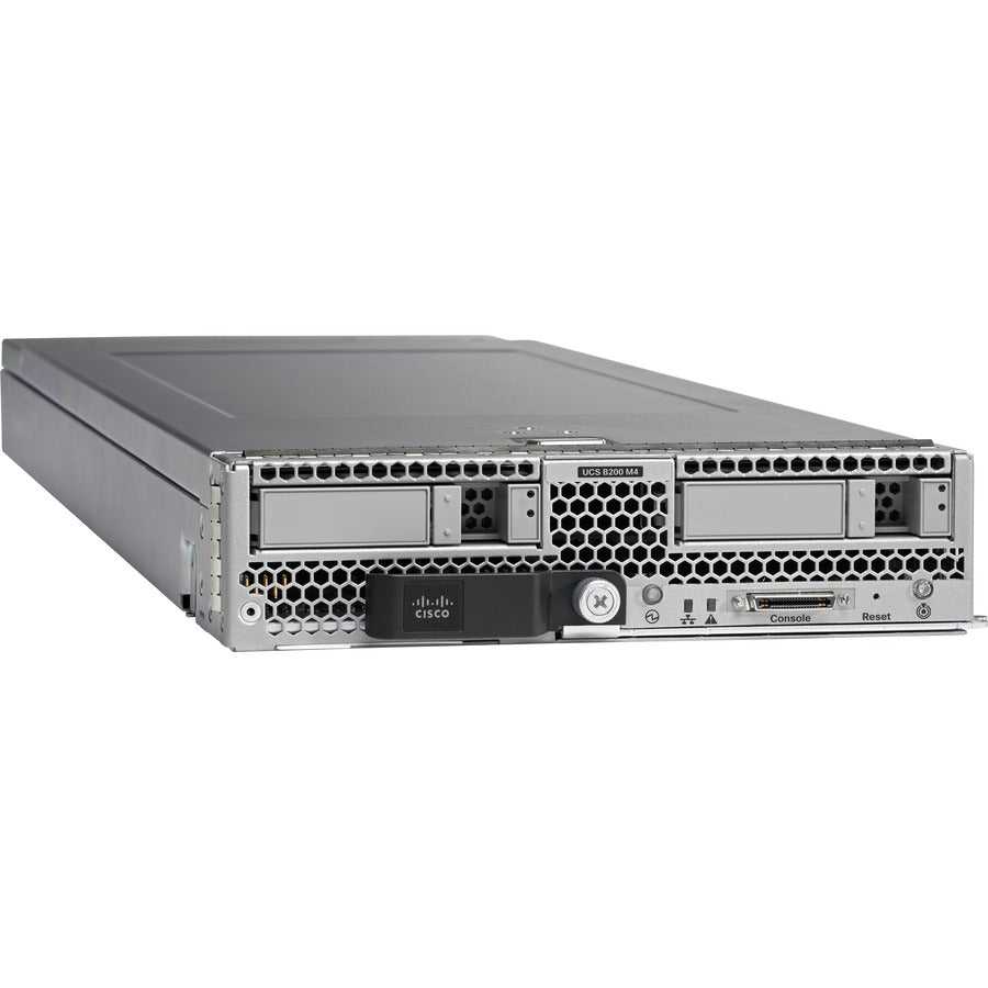 Cisco Systems, Inc., Serveur lame Cisco B200 M4 - 2 x Intel Xeon E5-2660 v3 2,60 GHz - 128 Go de RAM - Contrôleur SAS 12 Go/s UCS-SR-B200M4-V