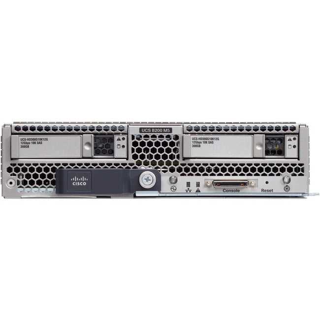 Cisco Systems, Inc., Serveur lame Cisco B200 M5 - 2 X Intel Xeon Bronze 3106 1,70 Ghz - 64 Go de RAM - Serial Ata, contrôleur SAS 12 Gb/S