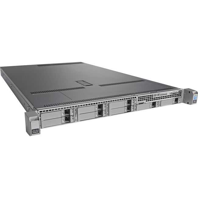 Cisco Systems, Inc., Serveur rack Cisco C220 M4 - Intel Xeon E5-2620 V3 2,40 Ghz - 256 Go de RAM - 12 Gb/S Sas, contrôleur Serial Ata