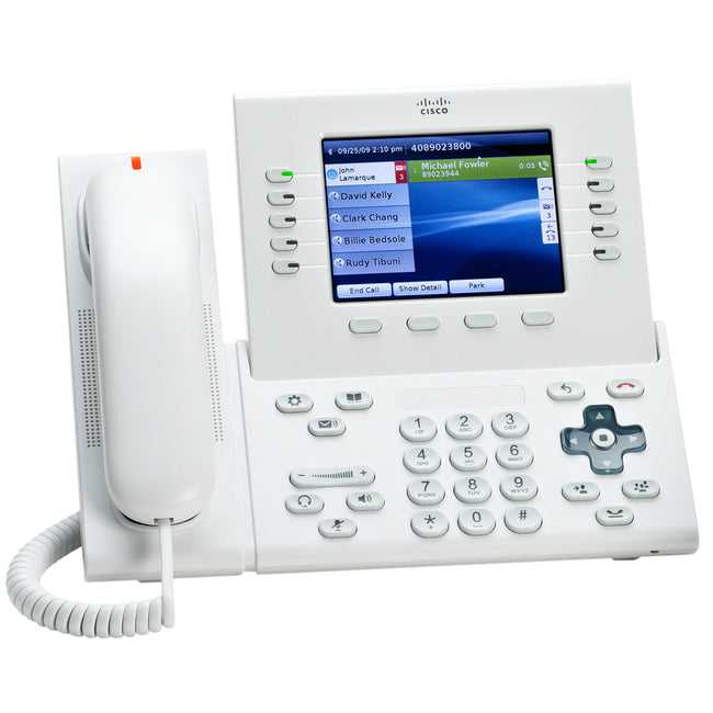 Cisco Systems, Inc., Téléphone IP Cisco 9971 - Avec/sans fil - Wi-Fi - Ordinateur de bureau