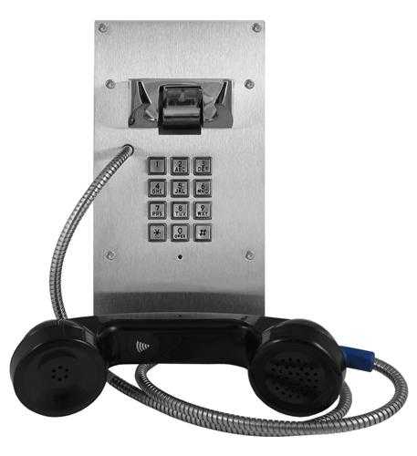 Viking Électronique, Téléphone à panneau anti-vandalisme VoIP VK-K-1900-8-IP