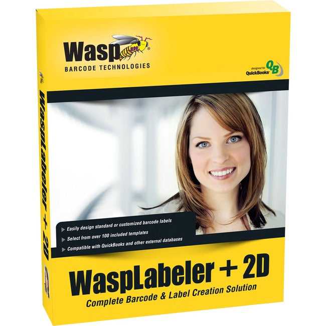 WASP FAST START/PARTENAIRES ARGENT, Wasp Wasplabeler +2D - Produit complet - 1 utilisateur - Standard